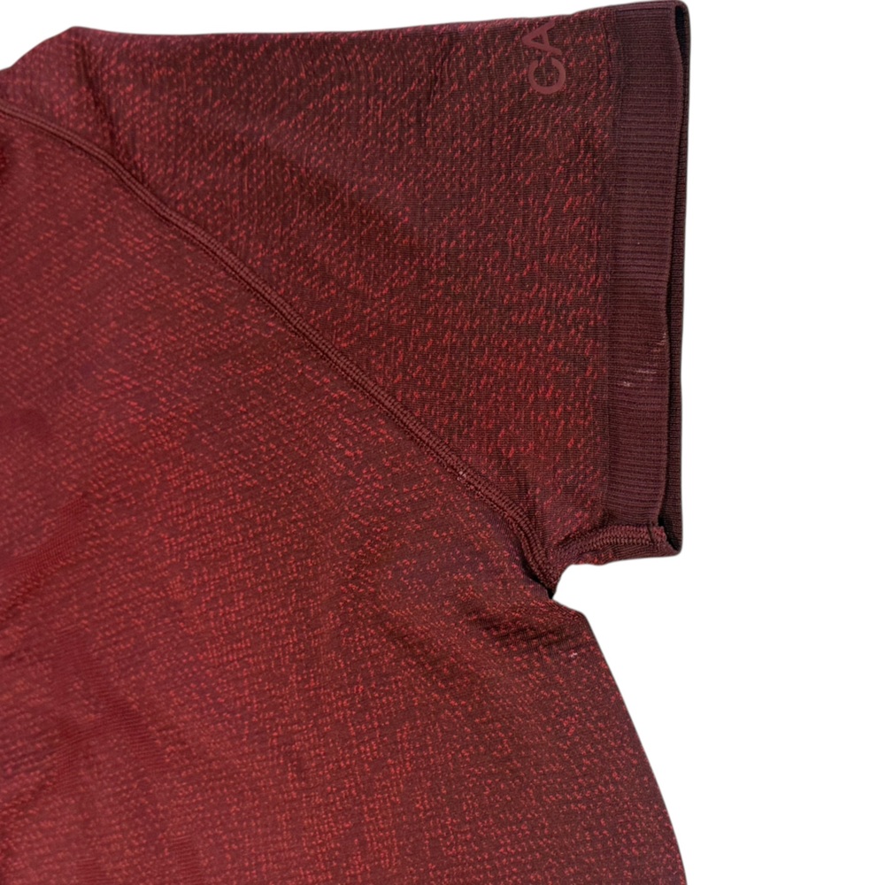 Lululemon 🇨🇦 Team Canada Swiftly Tech Short Sleeve 2.0 Maroon Burgundy Women's 8 - Picture 13 of 13